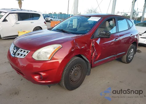 2012 Nissan Rogue S из США, поврежденный, VIN JN8AS5MT6CW299810
